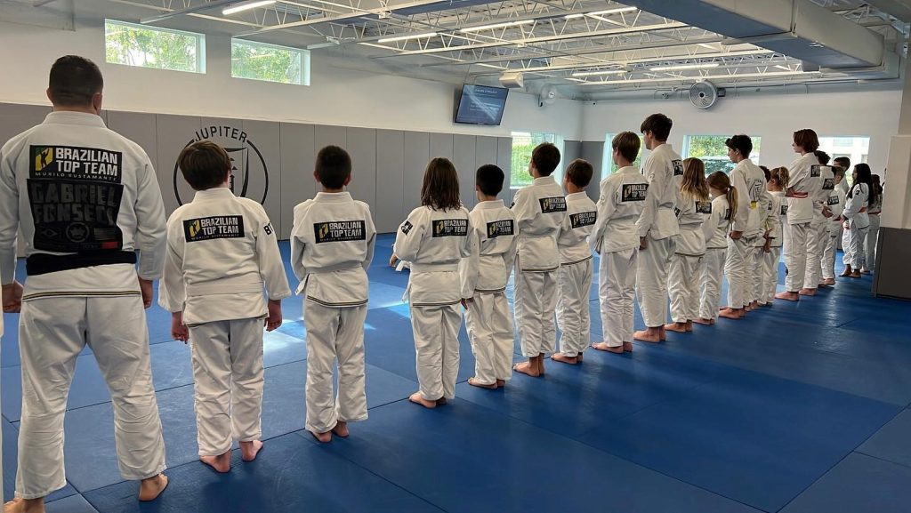 Teen BJJ class